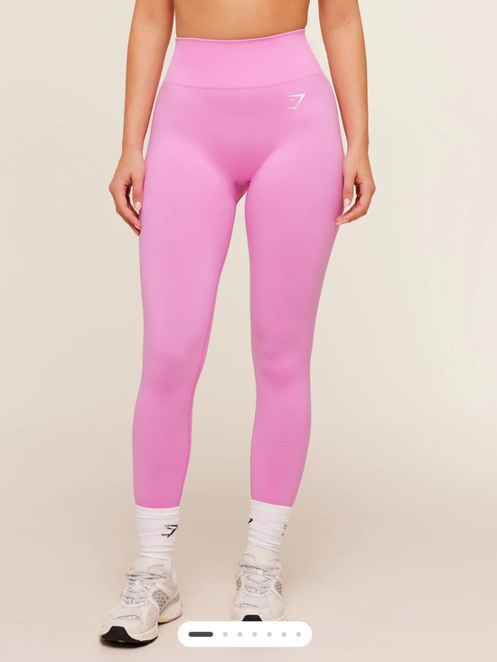 Gymshark Pants - Gymshark High-Waist Seamless Vital 2.0 Leggings in Bubblegum Pink